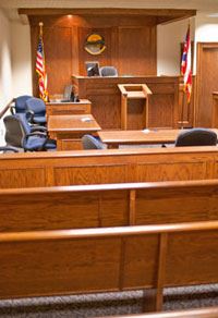 Inside a Court Room
