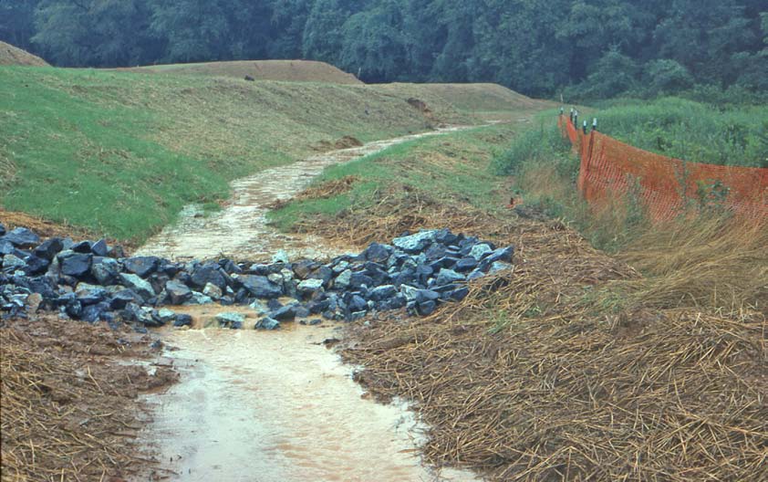 Ohio Rain Water and Land Development Manual _ Check Dam