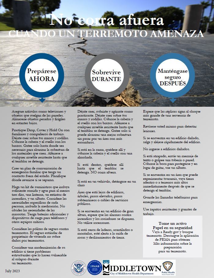 EARTHQUAKE 2 SPANISH