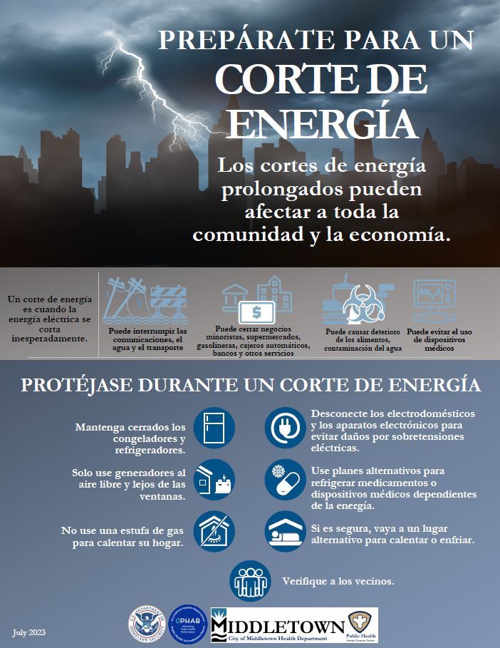 POWER OUTAGE 1 SPANISH