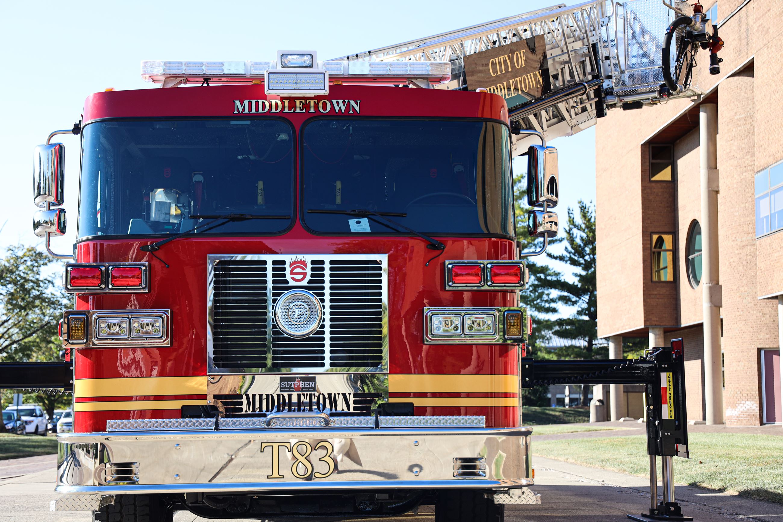 New Ariel ladder truck