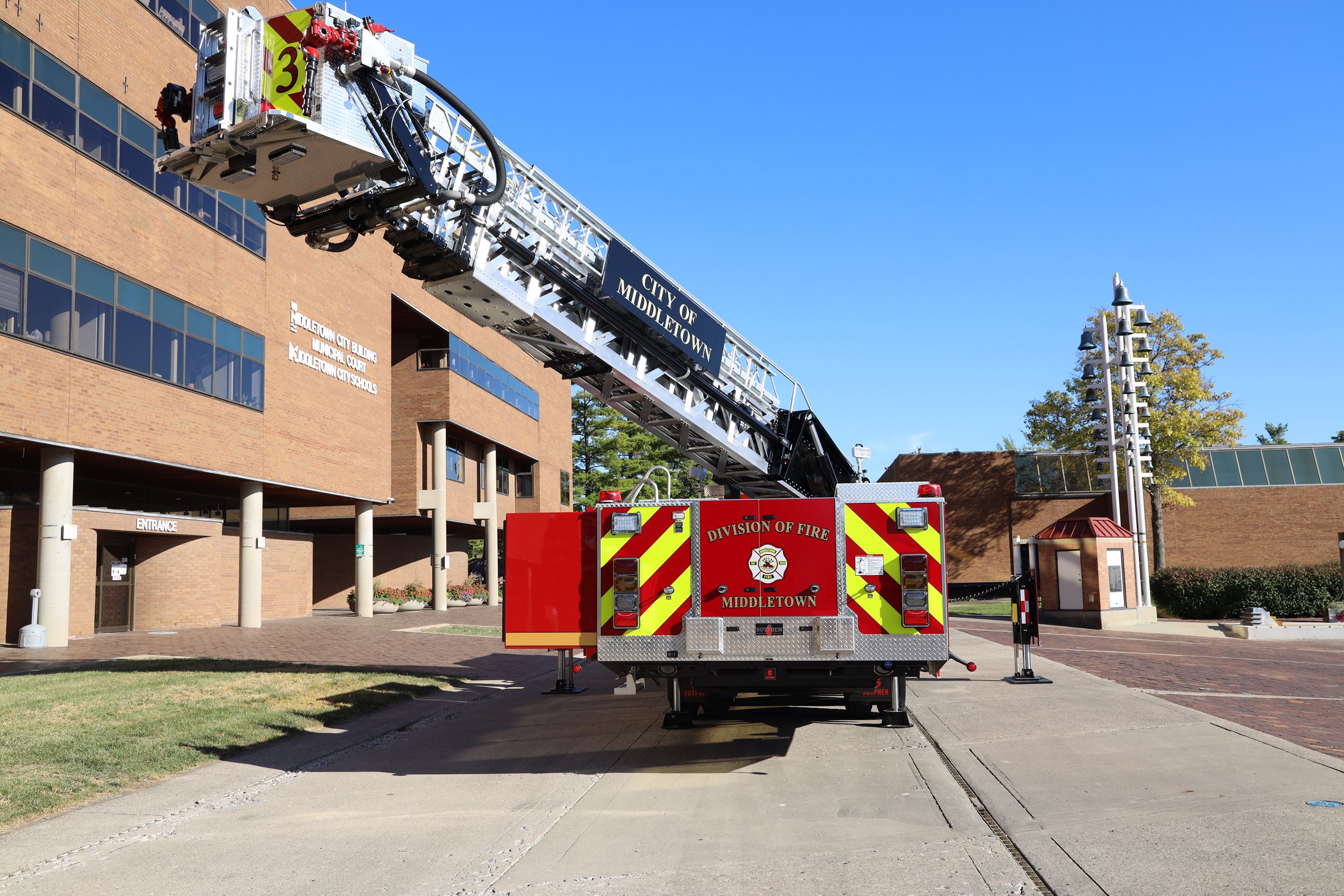 New Ariel ladder truck